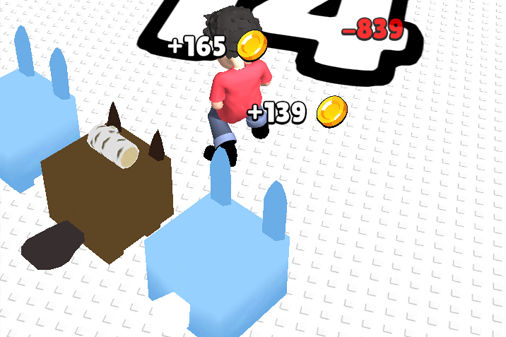 ブレイクタワーのゲーム画面