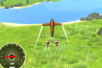 飛行機を遠くまで飛ばす育成ゲーム【飛行機の発射と強化】
