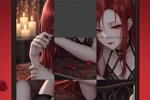 Anime Waifuのゲーム画面