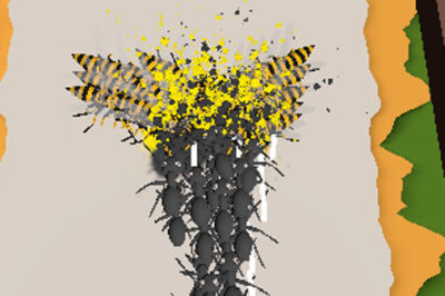 アリ対ハチのバトルランゲーム【アントキングダムラッシュ】