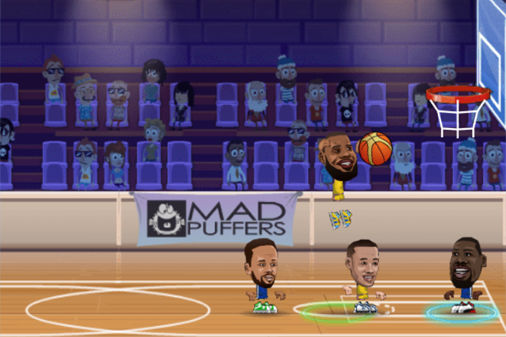 コミカルなバスケ対決ゲーム BasketBall Stars【スポーツゲーム
