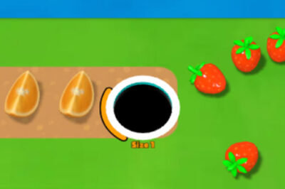 食べ物を穴に落とすゲーム【ブラックホール＆フード】