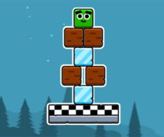 キューブを着地させるパズルゲーム【ブロックブレイカー】