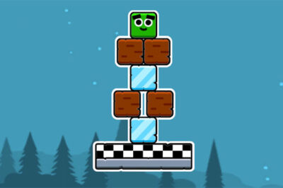 キューブを着地させるパズルゲーム【ブロックブレイカー】