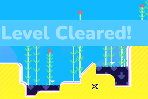 Bloom Cutterのゲーム画面