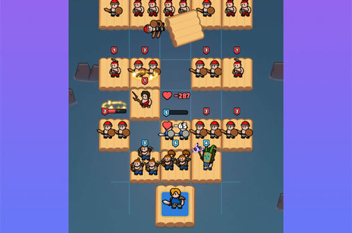 ブレイクスルー・チームのゲーム画面
