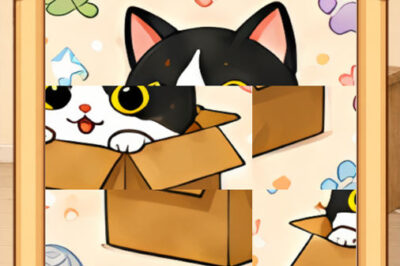 ネコのイラスト入れ替えパズル【キャッツ＆ジグソー (Cats & Jigsaws)】
