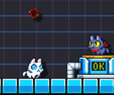 黒ネコとクローンが協力するパズルアドベンチャー【コピーキャッツ (Copy Cats)】