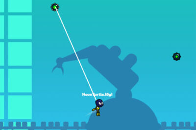 ダミー人形のワイヤーアクションゲーム【クレイジーダミースイング】