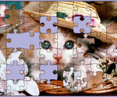 JIGSAW PUZZLE: CUTE KITTENS