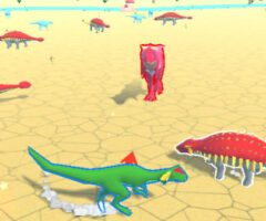 恐竜を育成するアクションゲーム Dino Domination