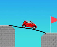 線で車を誘導する脳トレゲーム【ドローブリッジパズル】