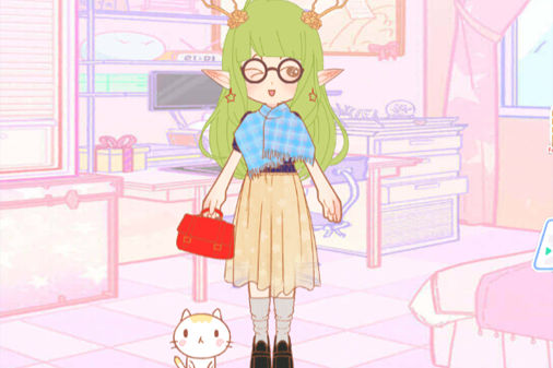 ドレスプリンセスのゲーム画面