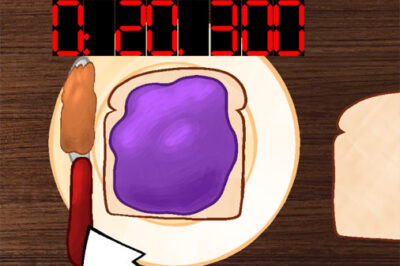 食パン早食いゲーム【Eat Peanut Butter and Jelly】