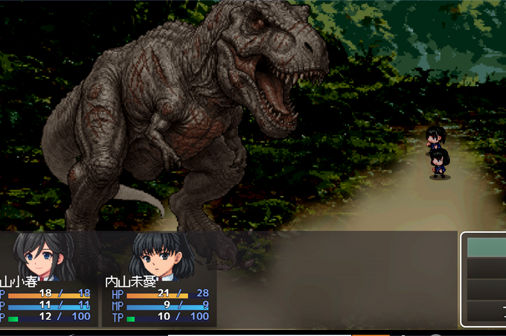 真・EVER STILLのゲーム画面