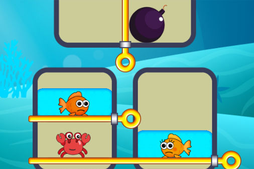 フィッシュ・ラブピンのゲーム画面