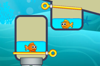 魚を助けるピン抜きゲーム【フィッシュ・ラブピン】