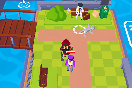 ギャングスタアイランドのゲーム画面