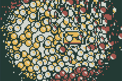 グラトニーのゲーム画面