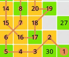数字を1からつなげるロジックパズル Guess The Path パズルゲーム 無料ゲーム探索隊 Pc