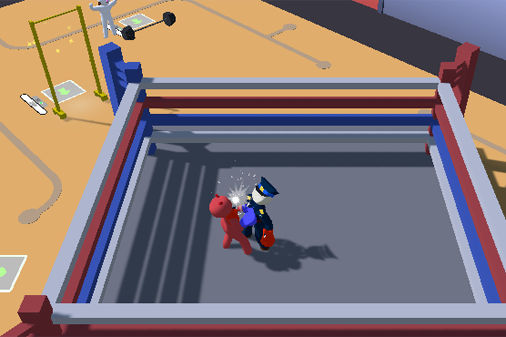 Gym Bossのゲーム画面