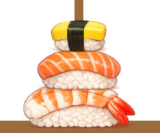 ハノイの塔【寿司職人タワー】