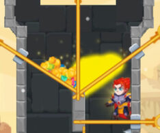 ピンを抜く誘導パズルゲーム Hero Rescue Puzzle