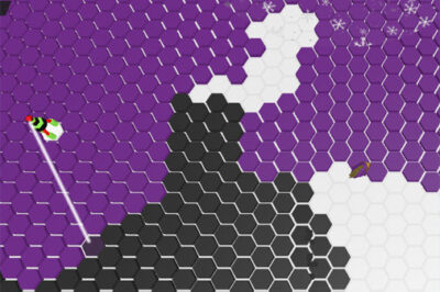 ミミズゲームの陣取り対戦【Hexanaut.io】
