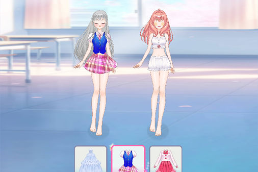アイドルライブストリームのゲーム画面