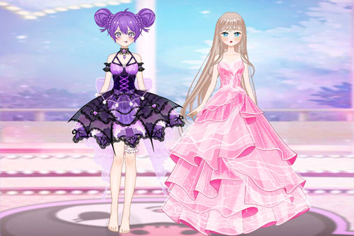 アイドルライブストリームのゲーム画面