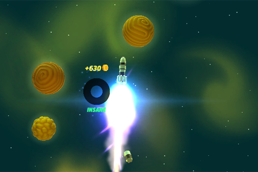 リフトオフ2のゲーム画面