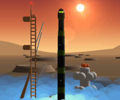 宇宙船を飛ばす目押しゲーム【リフトオフ】