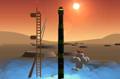 宇宙船を飛ばす目押しゲーム【リフトオフ】