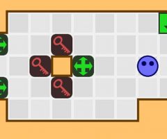 倉庫番系のパズルゲーム Matchkey