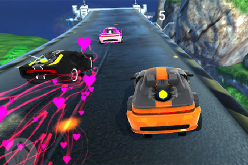 マックススピードのゲーム画面