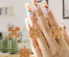 ネイルアートのジグソーパズル NAIL ART PUZZLE