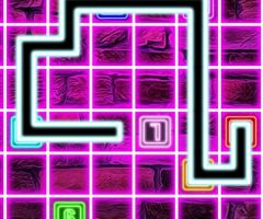 数字をつなげる思考型パズルゲーム Neon Dots
