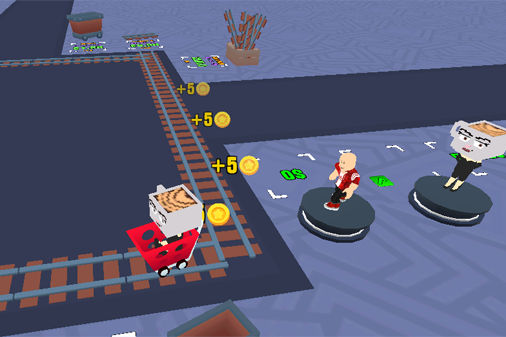 Obby: Ride Cartsのゲーム画面