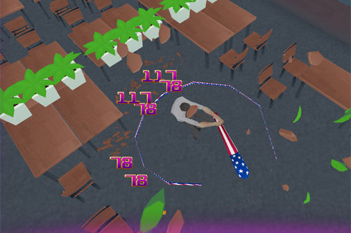 オフィスフューリーのゲーム画面