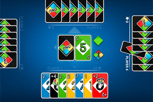 ONUのゲーム画面