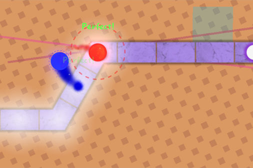 オービットビーツのゲーム画面