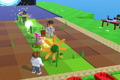 Plants vs Brainrotsのゲーム画面