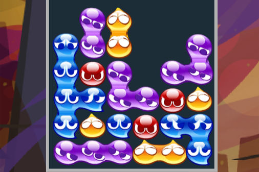 ぷよぷよのゲーム画面