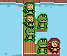 動物をイカダに乗せる脳トレゲーム【Raftmates】