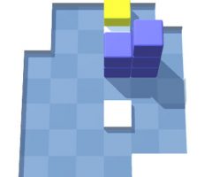 ブロックをくっつける思考型パズルゲーム Roll & Merge 3D