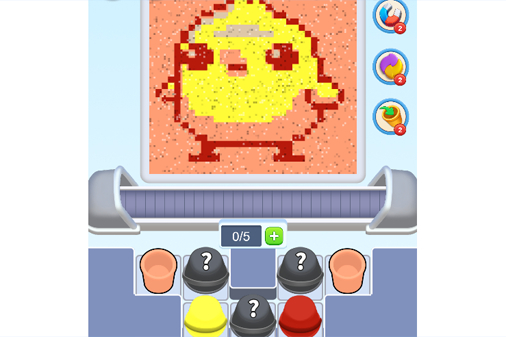 サンドループのゲーム画面