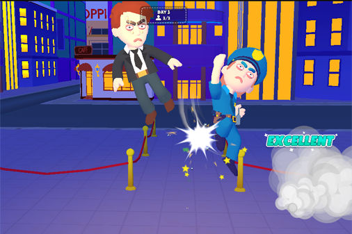 セキュリティシミュレーターのゲーム画面