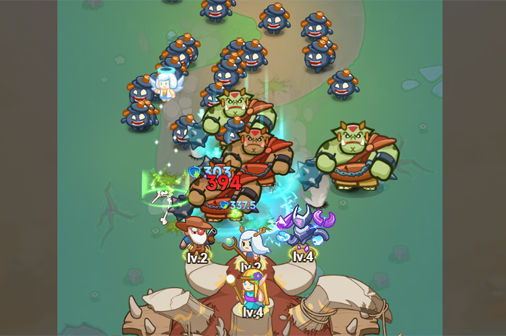 シージブレイクのゲーム画面