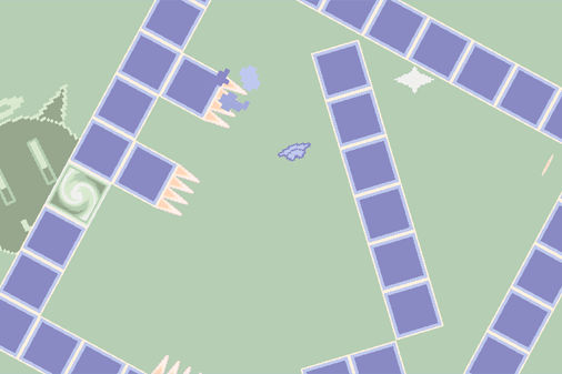 スロールのゲーム画面