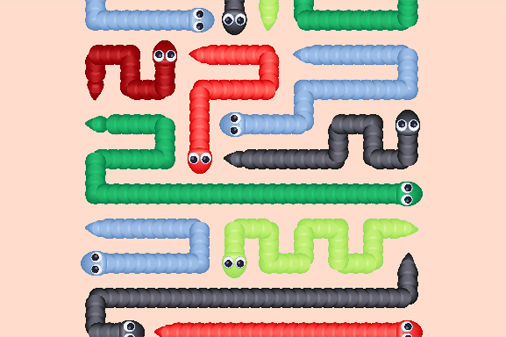 スネークアウト2のゲーム画面